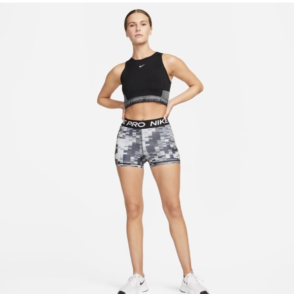 Nike Pro Dri-FIT Femme Cropped Tank Tank Top - Picture 6 of 6